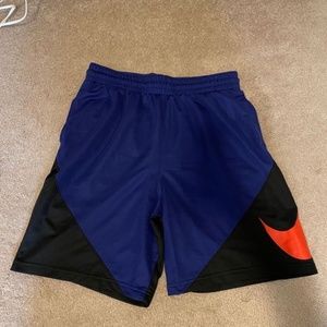 Nike men Blue active wear shorts